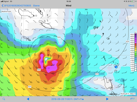 Screenshot: Weathertrack