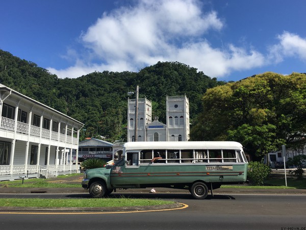 Bild: Bus in American Samoa