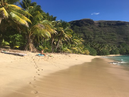 Bild: Beach at Hanamoenoa