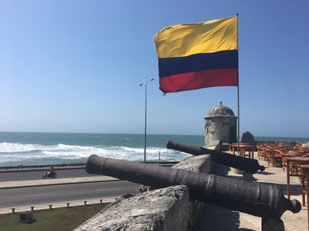 Bild: Fort in Cartagena